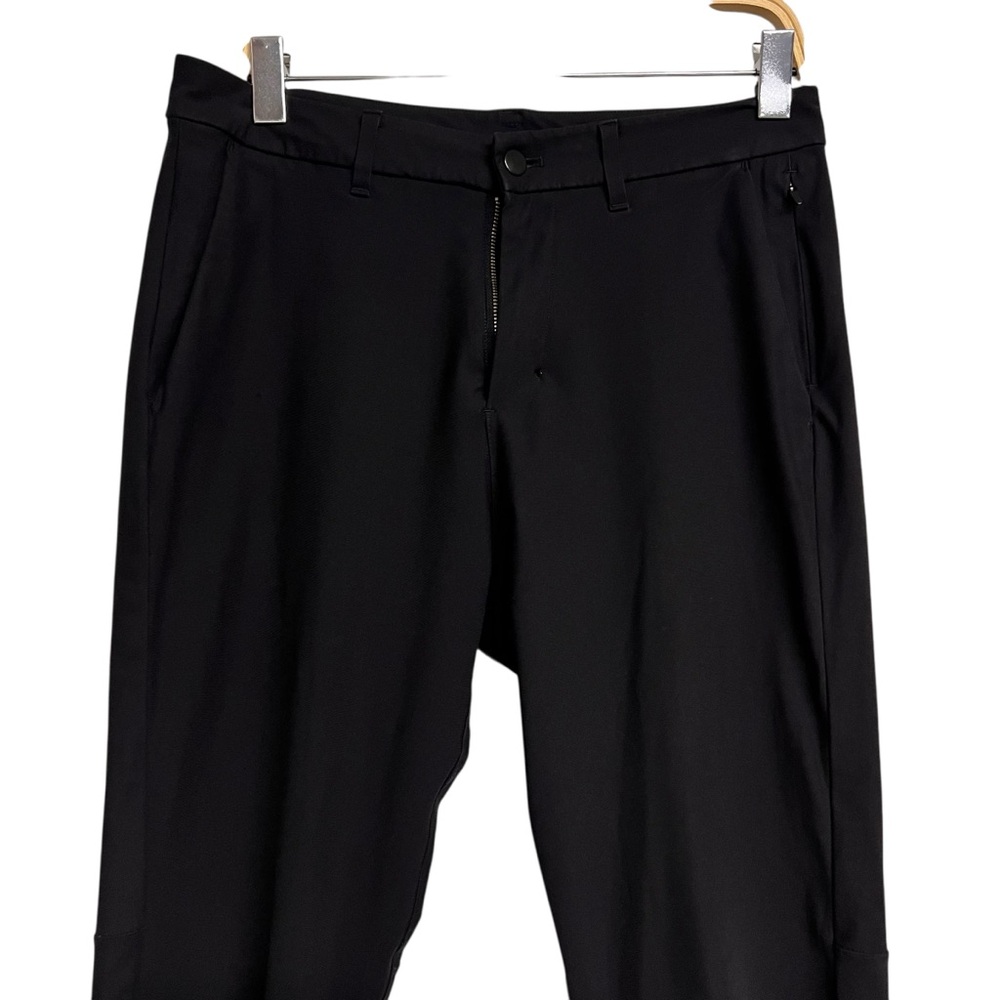 Men's Lululemon Commission Pant Classic Black Flawed 31x30 - Picture 2 of 9